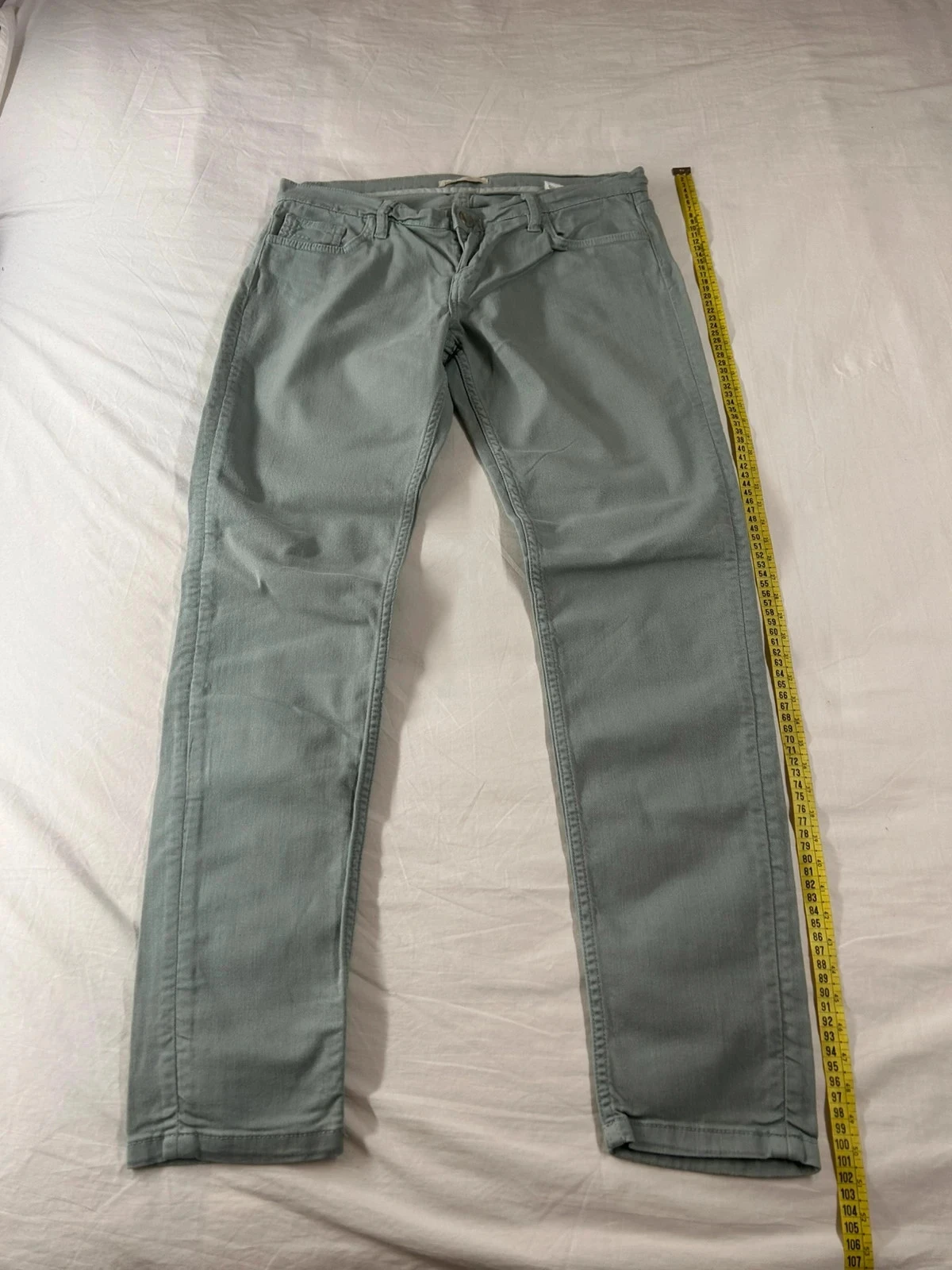 Jean vintage bleu clair maje